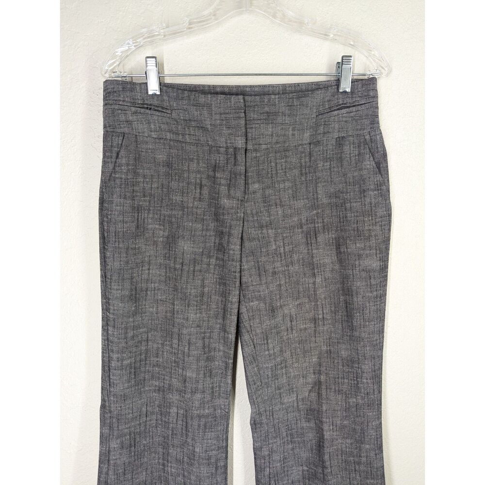 Vintage Tracy Evans Wide Leg Cuffed Grey Dress Pants Size 9 - Picture 6 of 6